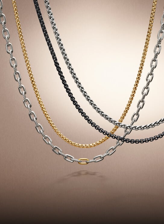 Model wearing Chevron