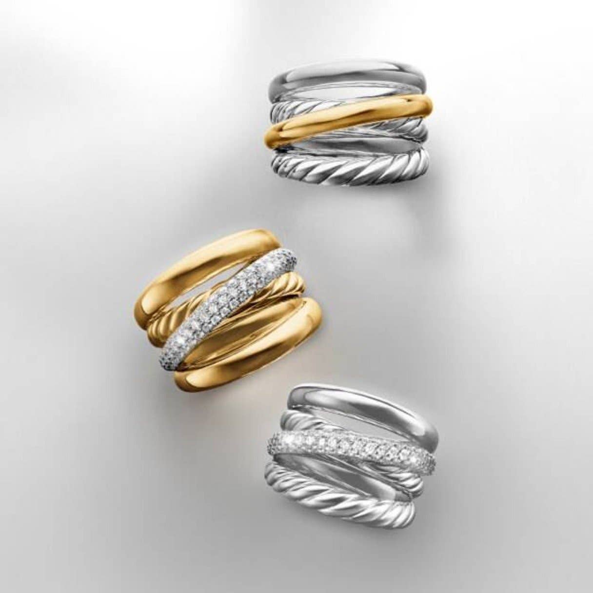 Magasiner les bagues David Yurman pour femmes.