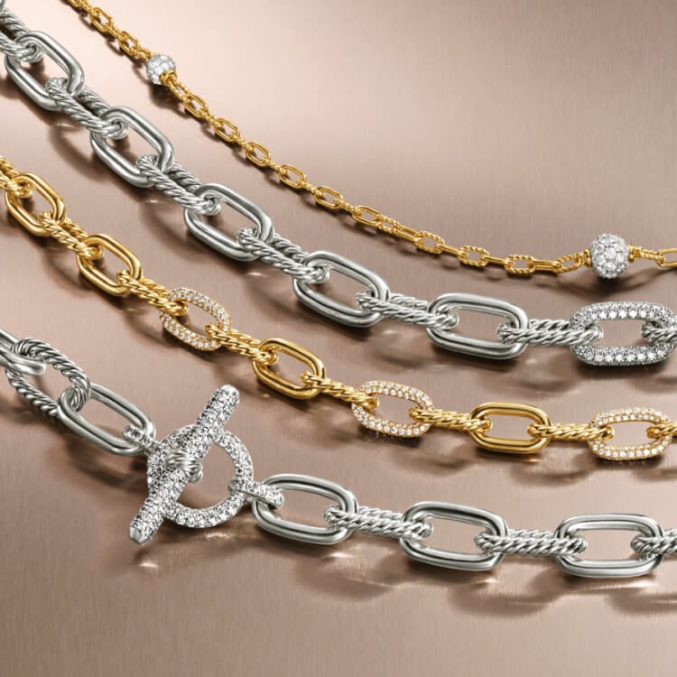 David Yurman Madison chains for women.