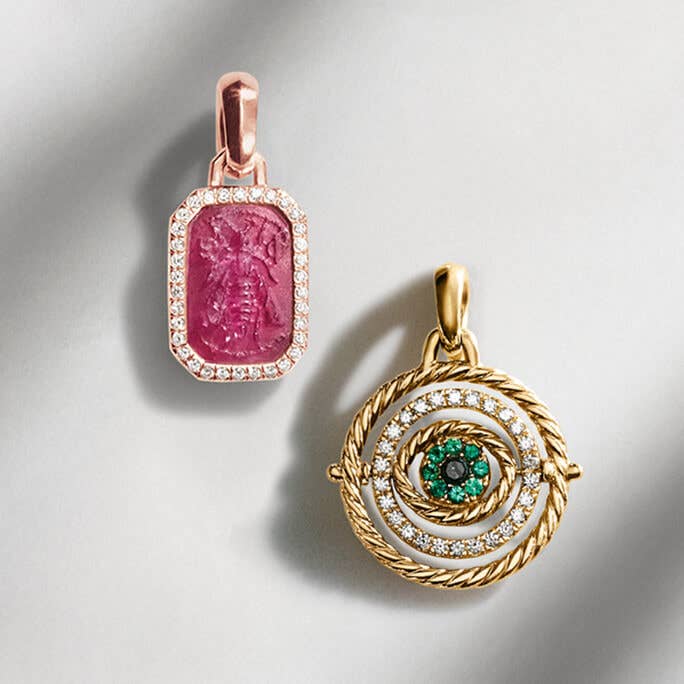 Two David Yurman Amulets