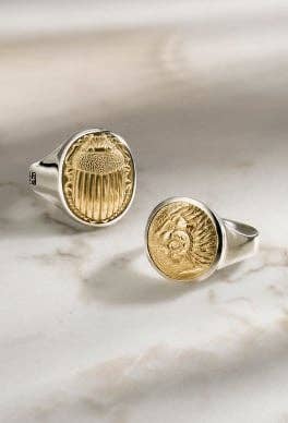 David Yurman's mixed metal Valentine's Day gifts for men.