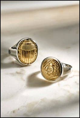 David Yurman's mixed metal Valentine's Day gifts for men.