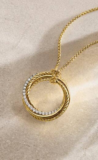 A luxe David Yurman pendant for mothers.