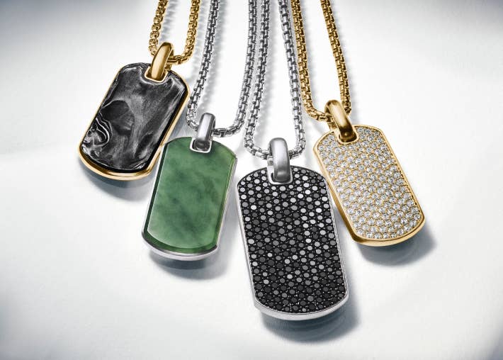Shop David Yurman tags for men.