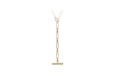 Shop Lexington necklace in 18K yellow gold with diamonds.