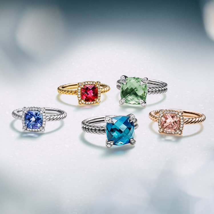 Shop these six Châtelaine rings in silver and gold.