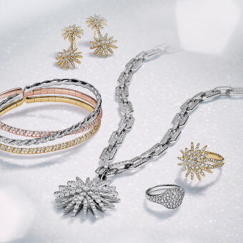 A broad selection of quintessential David Yurman styles to build your own look.