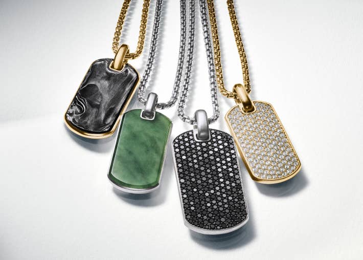 Shop David Yurman tags for men.