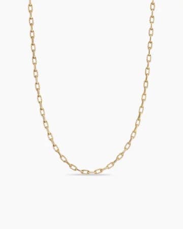DY Madison® Chain Necklace 18K Yellow Gold, 3mm