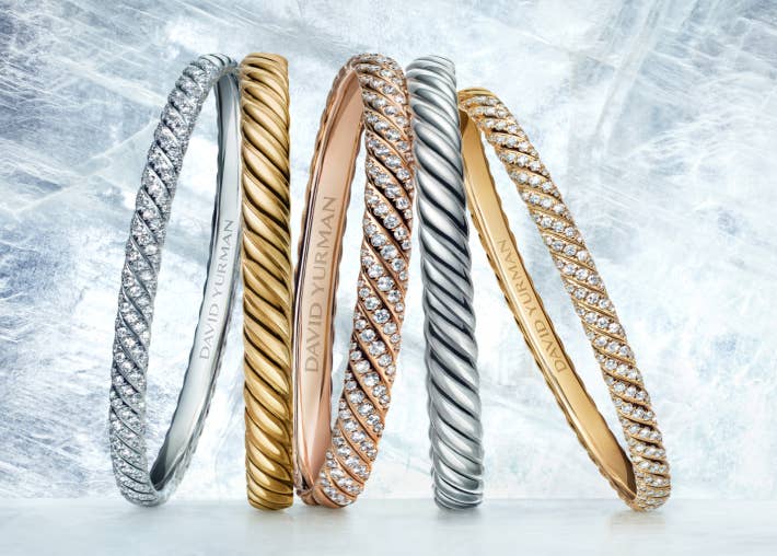 Shop David Yurman's Sculpted Cable collection.