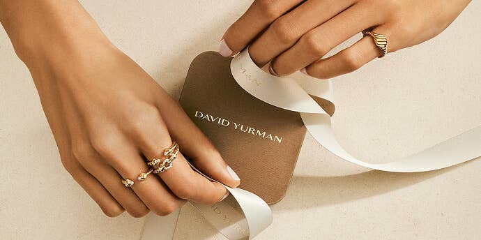 David Yurman gift cards.