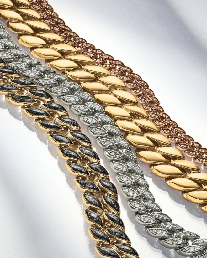 Shop David Yurman's chains for men.