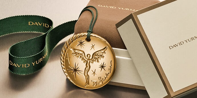 David Yurman holiday packaging.