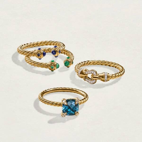 David Yurman Designer Jewelry Watches for Women and Men