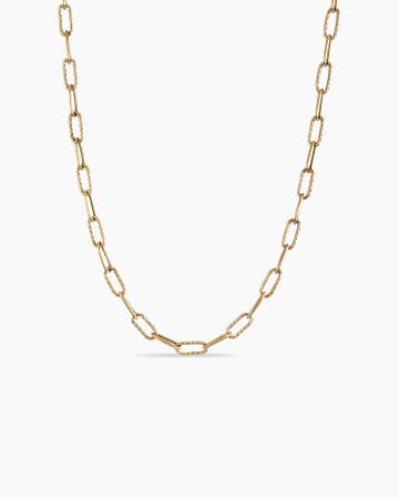 DY Madison® Chain Necklace in 18K Yellow Gold, 4mm