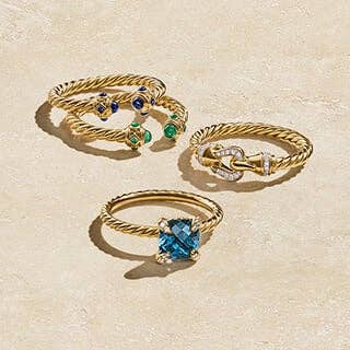 David yurman hotsell stackable rings