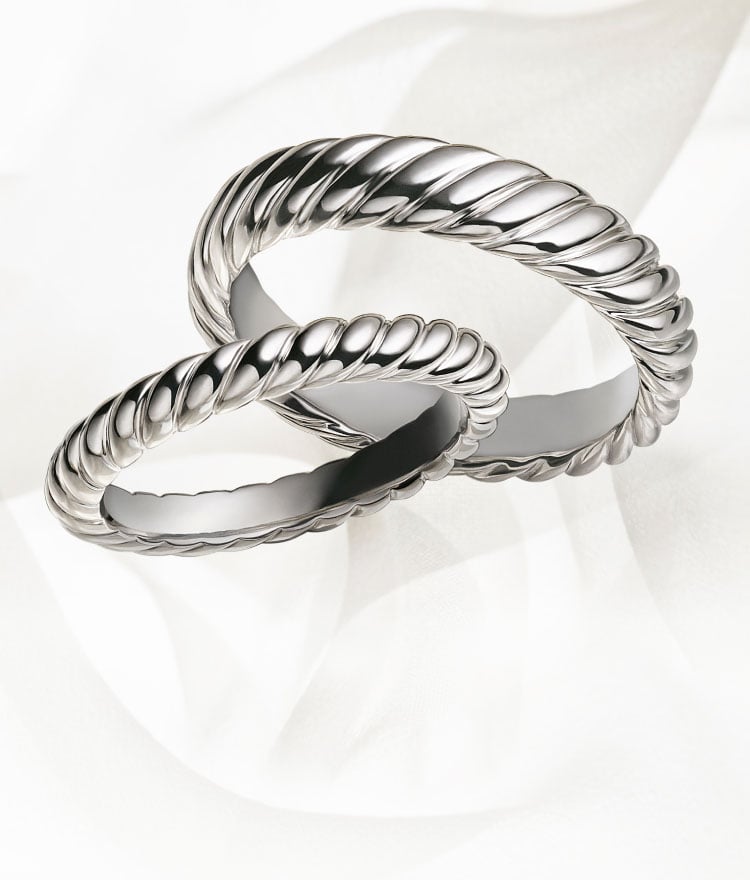 David yurman wedding store bands for her