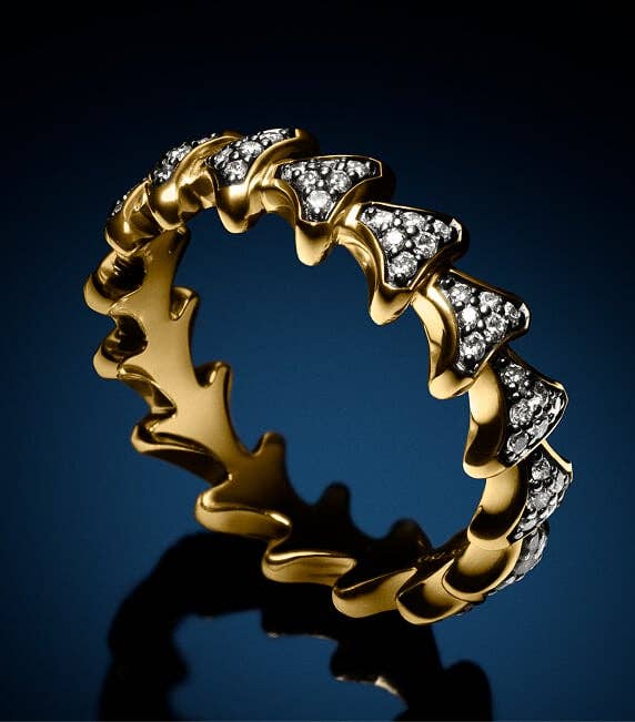 DY Armory pave ring.