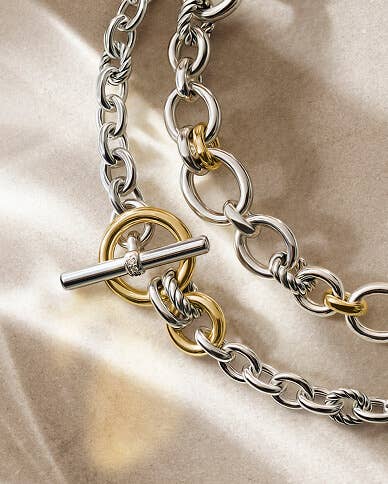 Mixed Metal David Yurman jewelry gifts for Mother's Day.