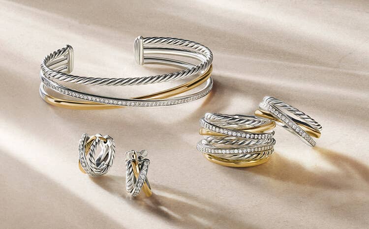 David Yurman's Crossover collection for women.