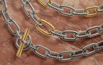 Multiple David Yurman Madison® chains.