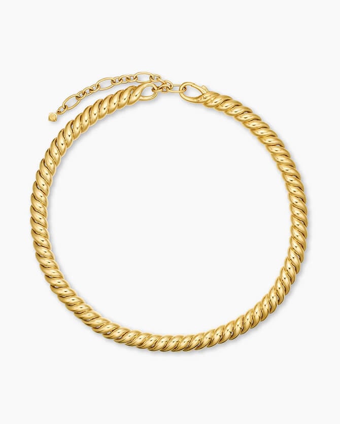 Collier Sculpted Cable en or jaune 18&nbsp;carats