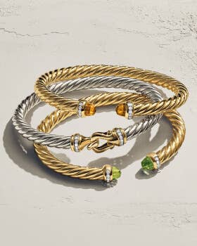 David Yurman cable bracelets