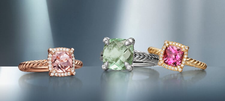 David Yurman Chatelaine rings.