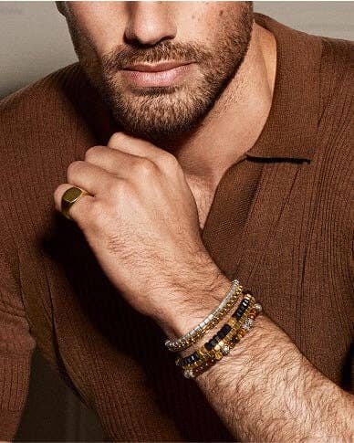 David Yurman jewelry for men.