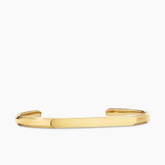Streamline Cuff Bracelet in 18K Yellow Gold, 5.5mm