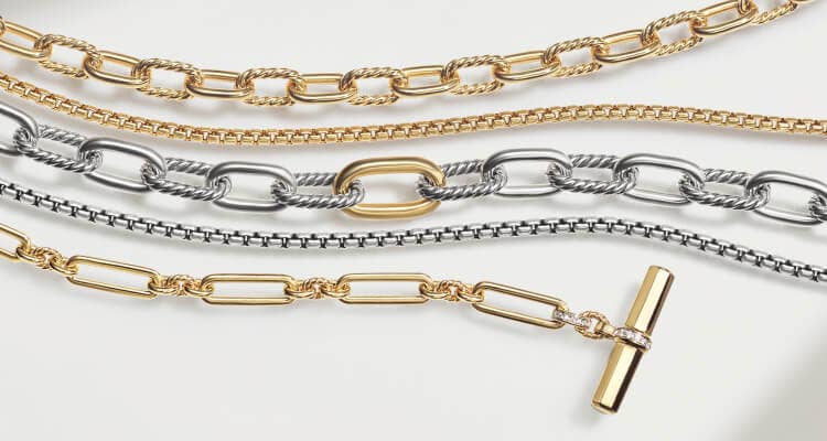 David yurman necklace store womens
