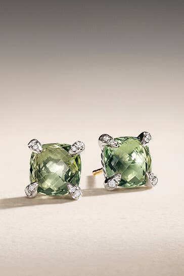 A pair of David Yurman women's earrings. 