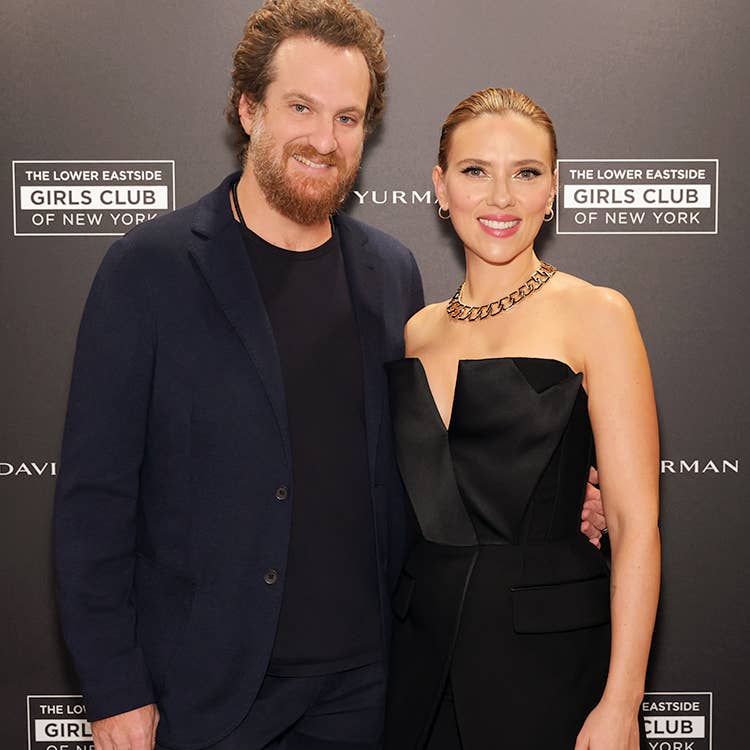 An image of Scarlett Johansson and Evan Yurman at DY 57th street store.