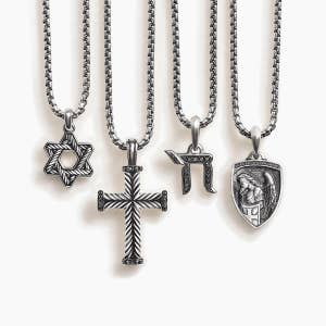 Mens religious discount necklaces