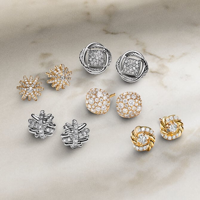 David Yurman earrings. 