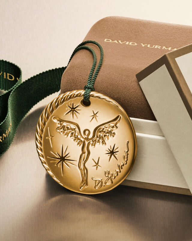 David Yurman holiday ornament.