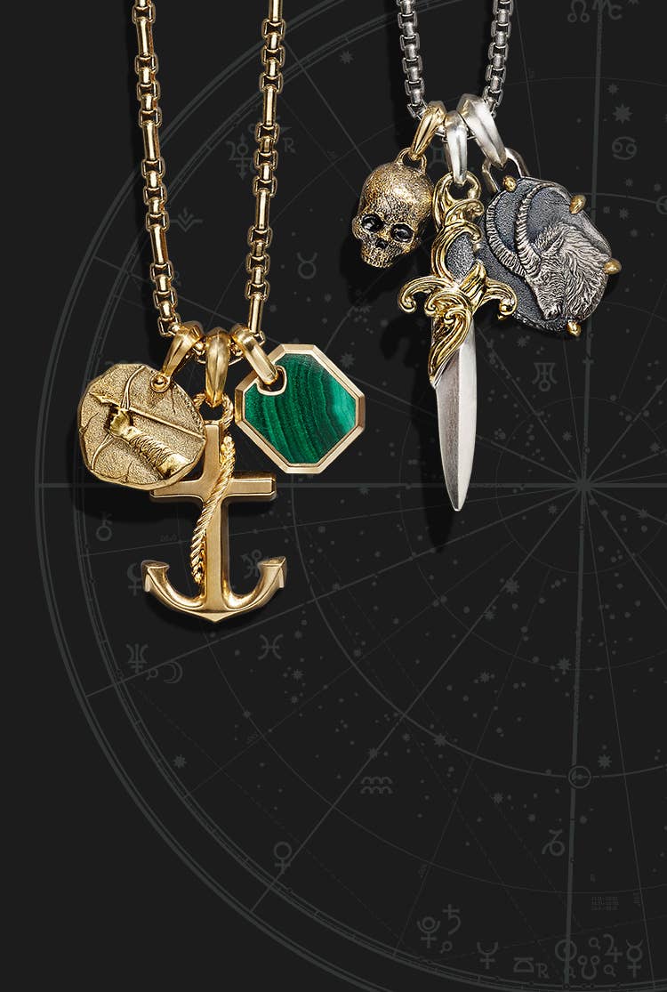 Shop mens zodiac collection.