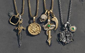 David Yurman amulets.