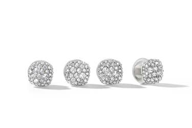 Shop reverse set pave diamonds shirt studs