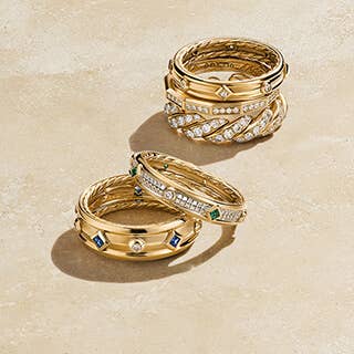 One silver and one gold necklace classic style for Mother's Day.