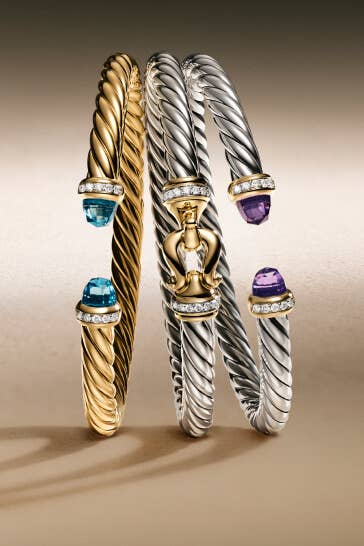 David Yurman jewelry for women.