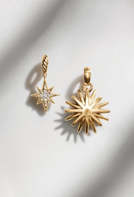 David Yurman women's Celestial amulets.