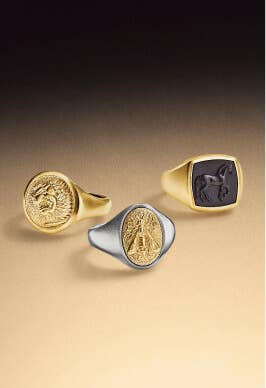 David yurman mens pinky ring sale