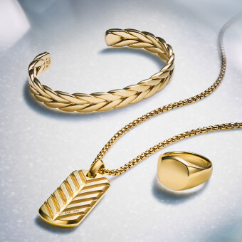 Chevron Woven Cuff Bracelet in Sterling Silver, 9mm.