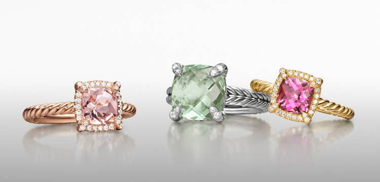 David yurman rings pink stone online