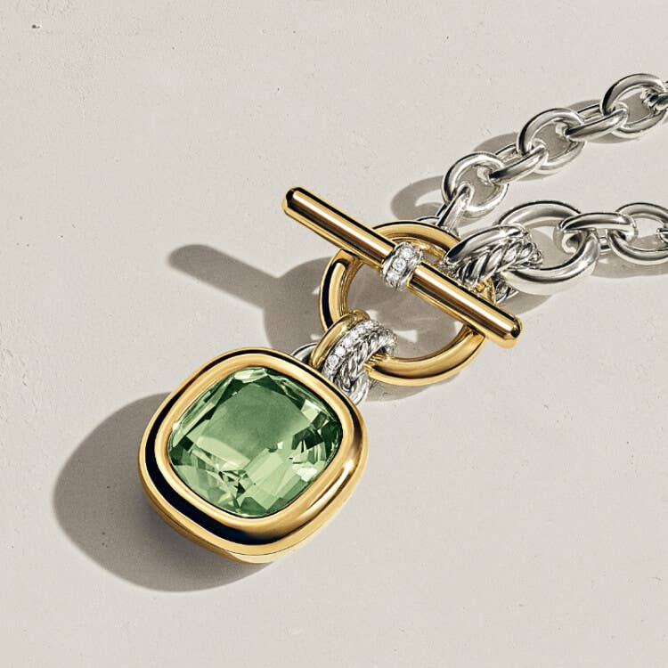 DY Mercer pendant necklace.