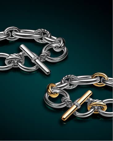 Deux bracelets Mercer David Yurman.