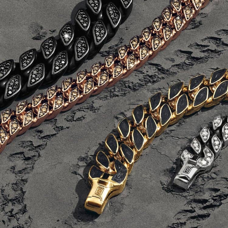 David Yurman Curb Chains for men.