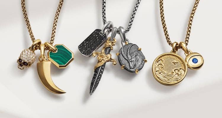 Amulets Men s Pendants David Yurman