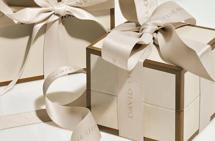 David Yurman gift packaging.
